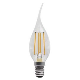 BELL Lighting 05033 4W 2700K SES E14 Dimmable Filament Clear Candle LED Lamp image