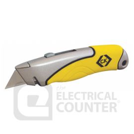 Robust Soft Grip Trimming Knife - Retractable