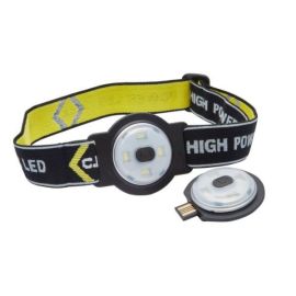 C.K Tools T9608R2 USB Rechargeable LED Head Torch Twin Pack