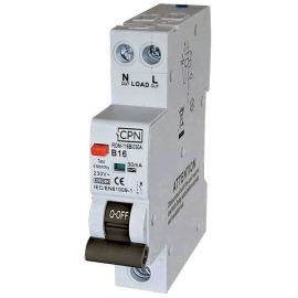 CPN Cudis ROM-106B-030A 1 Pole and Neutral 6A B Curve 30mA RCBO Type A