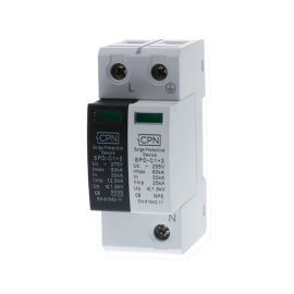 Cudis CPN SPD-1PNEC1+2 Class I + 2 1 Pole and N Surge Module 1 Phase SPD with TT Earthing image