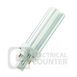Crompton Double Turn D Type Lamp 13W - G24d-1 2 Pin Cap Cool White