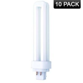 Crompton Double Turn DE Type Lamp 18W - G24q-2 4 Pin Cap Cool White (10 Pack, £1.33 each)