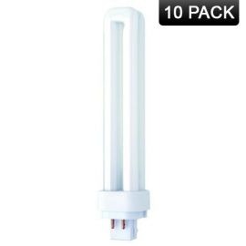 Crompton Double Turn DE Type Lamp 26W - G24q-3 4 Pin Cap Cool White (10 Pack, 1.33 each)