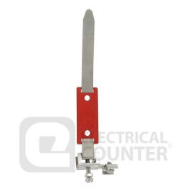 Deligo EC14-2  Dry Condition Internal 32-50mm Red Earthing Clamp