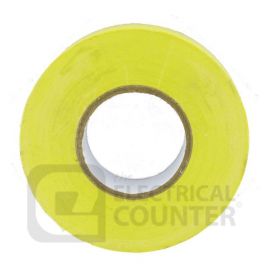 Deligo PT33Y  Yellow Nylon PVC Insulation Tape 33m image