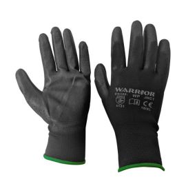 Deligo SPU  Black Seamless Nylon PU Gloves - Size 9 image