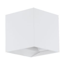 Calpino White Outdoor LED Wall Light 2x3.3W 3000K Warm White IP54 image