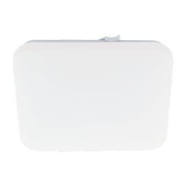 Frania White LED Square Wall-Ceiling Light 11.5W 3000K Warm White