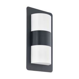 Cistierna Anthracite Outdoor Wall Light 2x10W E27 350mm IP44 image