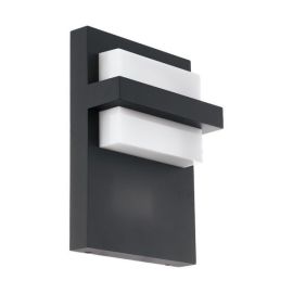 Culpina Anthracite Outdoor LED Wall Light 10W 3000K Warm White IP44