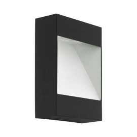 Manfria Anthracite Outdoor LED Wall Light 10W IP44