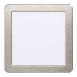 Fueva 5 Nickel Recessed Spot 166x166mm LED 10.5W 4000K Neut White IP20 image