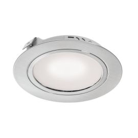Stainless Steel Cool White Recessed LED Downlight 2W 6500K