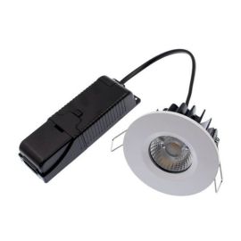ELAN Dimmable Fixed Fire Rated LED Downlight 4000K IP65 8W