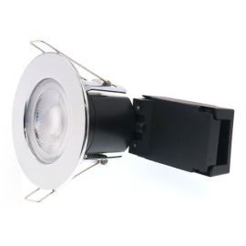 Dimmable LED Cool White Downlight with Chrome Bezel 5W 4000K