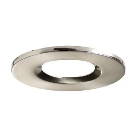 Brushed Nickel Bezel for use with QUARTZ-8 Downlights