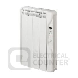 Elnur RF4E PLUS 0.5kW Oil-Filled Electric Radiator and 24/7 Digital Programmable Control image
