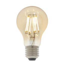 Endon 93028 6W 550lm 2700K E27 GLS LED Amber Filament Lamp