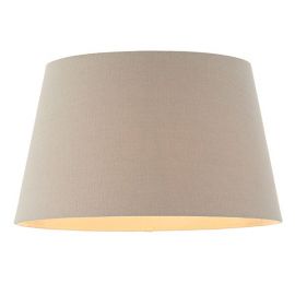 Endon Lighting CICI-14GRY Cici Grey 14-Inch 275-355mm Lamp Shade for 60W E27/B22 GLS Lamp
