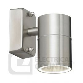 Endon Lighting EL-40094 Canon Stainless Steel IP44 35W Wall Light image