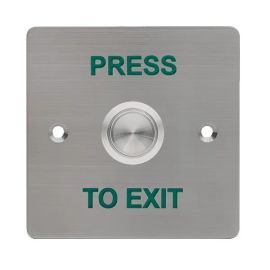 ESP A1EXIT Aperta Flush Stainless Steel Exit button image