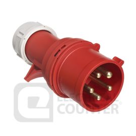 415V 3 Pole + N + E 16A Industrial Plug IP44 image