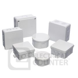 Insulated Junction Box 100mm x 100mm x 50mm IP54