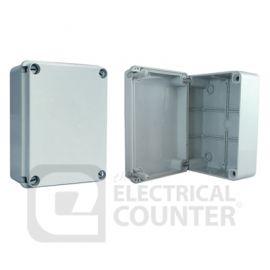 Europa PB5201514 IP67 IK10 200x155x140mm Hinged Lid Insulated ABS Adaptable Box