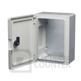 Europa PBE2821013 IP65 IK10 280x210x130mm Plain Door Insulated ABS Plastic Enclosure image