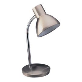 Brushed Steel Harvard Table Lamp 1 x 60W E27 image