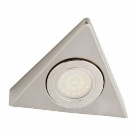 Faro Satin Nickel LED Triangle Under Cabinet Light 1.5W CCT image