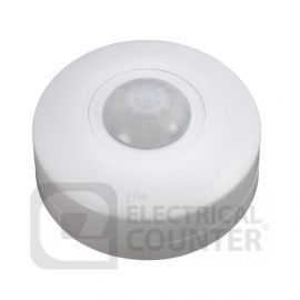 White Zinc Thebe Outdoor 360 Degree PIR Single Motion Sensor, IP20