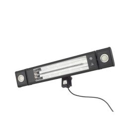 Forum Lighting ZR-32299 Blaze Black Wall Mounted Remote Patio Heater IP44  image