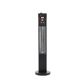 Forum Lighting ZR-32300 Blaze Black Floor Standing Patio Heater IP55 image
