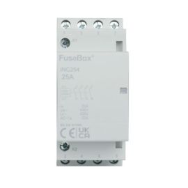 FuseBox INC254 25A 4 Pole 2 Module Installation Contactor