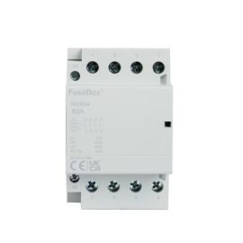 FuseBox INC634 63A 4 Pole 3 Module Installation Contactor