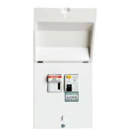 FuseBox SF0100RA 100A 100mA Time Delayed Type-A RCD - 63A 80A 100A gG Fuses Included