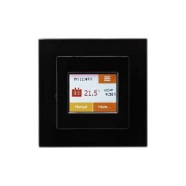 Heat Mat WIF-BLK-BLCK NGTouch Black Gloss - Black Glass 16A Wi-Fi Touch Thermostat image