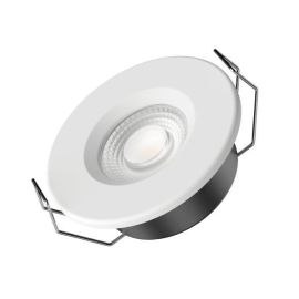 Hispec HSFRLED6LP Yarra Pro IP65 6W 600lm 3000K-4000K-6000K CCT LED Fire-Rated Downlight image