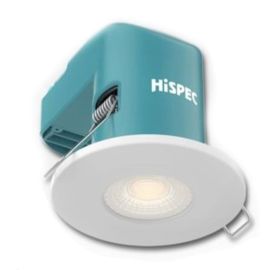Hispec Fire Rated Integrated LED Downlight 6W 3000K image