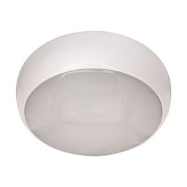 White LED 15W Circular Fitting with Microwave Sensor & Emergency Pack