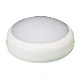 White LED 8W Circular Fitting with Emergency Pack IP54 4000K image