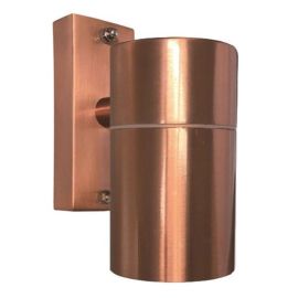 Copper Finish Stainless Steel 35W Down Wall Light IP44 image
