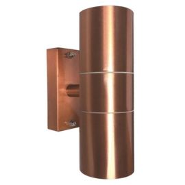 Copper Finish Stainless Steel 35W Up/Down Wall Light IP44