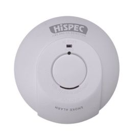 HiSPEC HSSA-PE-RF10-PRO Smoke Detector Mains Wireless Interconnection Capability 9V Backup with Test and Hush Buttons