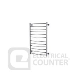 Hyco AQ90LC Aquilo 90W Ladder Style Curved Towel Rail - Low Surface Temperature