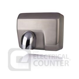 Hyco TOR25BSS Brushed Stainless Steel 2.5kW Automatic Tornado Hand Dryer image