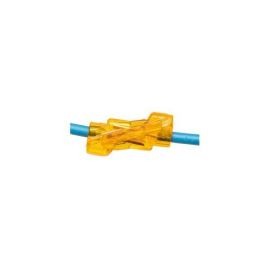 Ideal 30-1042 Wago Type Spiceline In-Line Wire Connector Model 42 Orange Box of 100