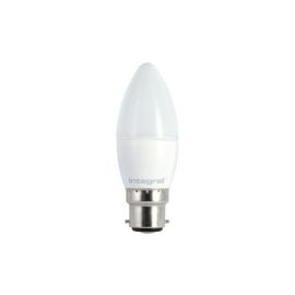 Integral LED ILCANDB22DC025 5.6W 2700K B22 Dimmable Frosted Candle LED Lamp image